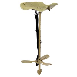 AVIAN-X Ergo Ultimate Marsh Seat for Waterfowl Hunting - Ergonomic Lightweight Durable Solid Stable Adjustable Rotating Supportive Pressure-Relieving Stool with Carry Sling