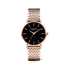 VICTORIA HYDE Fashion Women Watches Analog Quartz Replaceble Stainless Steel Mesh Band