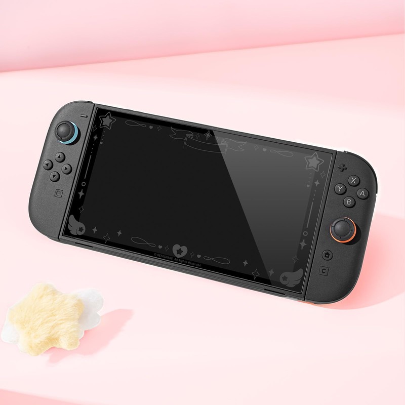 GeekShare Premium High-Aluminum Tempered Glass Screen Protector for Switch 2