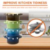 12pcs Dutch Oven Lid Protector Clips, Silicone Cookware Protector Clips