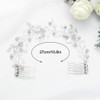 Gorais Peines de novia de cristal para el pelo de