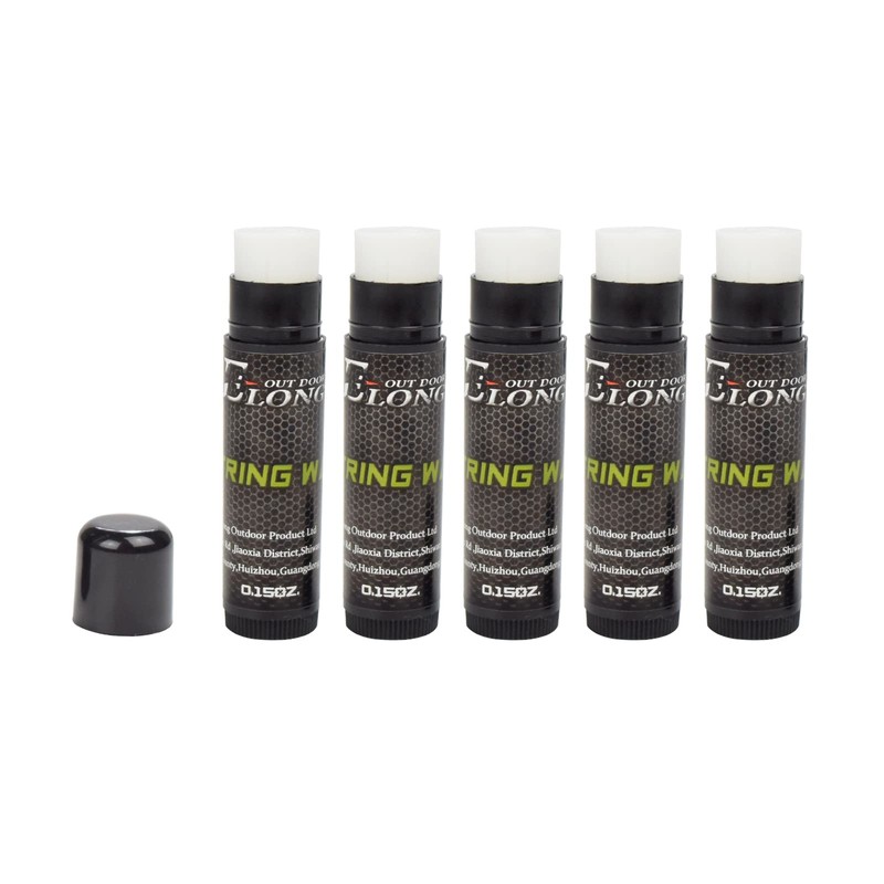ELONG OUTDOOR 5 Sticks String Wax Strings Protective Rail Lubricant