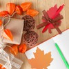 Geyee 24 Pack Fall Leaves Sticky Notepad Set with Pen