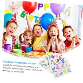 FOMIYES 2sets Realistic Butterfly Temporary Butterfly Wings Face Decals Kids Girls Diy Party for All Ages 20sheets*2