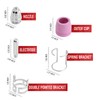 RX WELD 64PCS AG60P Plasma Cutter Torch Consumables Electrode Nozzles