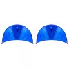 United Pacific C2001B Blue 7" Headlight Visor – Pack of