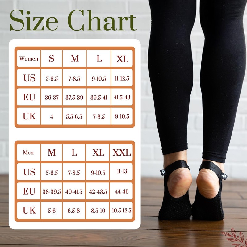 PigaLite Grip Non-Slip Barre, Yoga & Pilates Socks, Toeless Compression