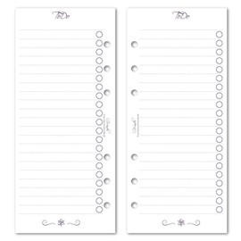 ToDo lists matching the calendar inserts from SinnWunder® Design VintageSinn Format Personal