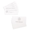 100 Pack Blank Business Card Stock Sheets for Printers, 1000