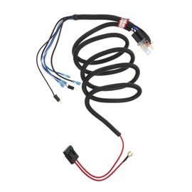 BUGUUYO Car Horn Kit Button Horn Wire Harness Adapter Replacement Snail Horn Modification Wire Harness