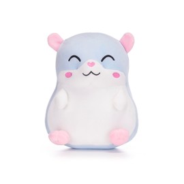 Kawaii Kuties Kibou Hamster Plush Soft Toy and Plush Bag Clip Set