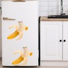 Funny Banana Cat Wall Decal Peel and Stick Removable Cute