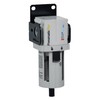 PneumaticPlus PPF3-N02B Compressed Air Particulate Filter, 1/4" NPT (High Flow),