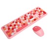 Wireless Keyboard Mouse Set 2.4G Wireless 110 Keys Keyboard Mouse