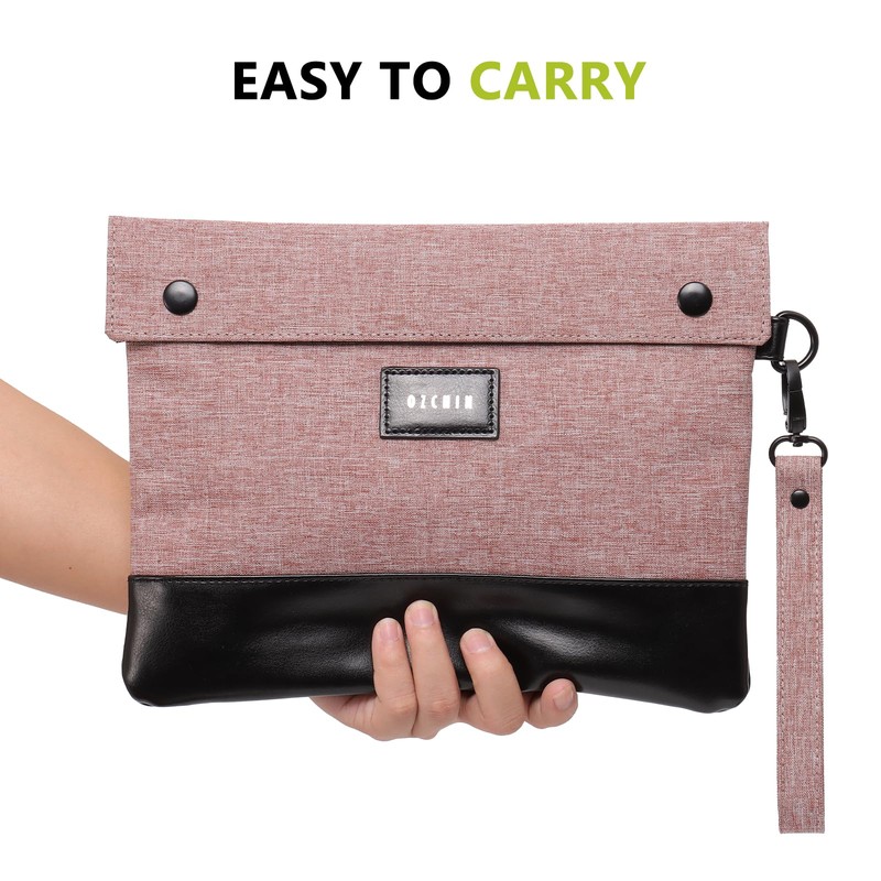 OZCHIN Smell Proof Bag with Lock – Activated Carbon Fiber