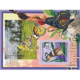 Guinea miniature sheet 1504 (complete. issue) unmounted mint/never hinged ** MNH 2008 Butterflies (Stamps for collectors) Butterflies