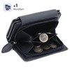 ekavale Women's Wallet with Push Button Flap RFID Soft Leather,