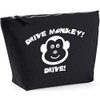 Hippowarehouse Drive monkey! Drive! printed make up cosmetic wash bag