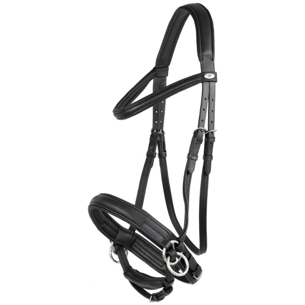 Marengos - Soft Bitless Comfort Bridle | Leather Bridle with