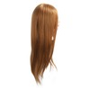 Hairdressing Mannequin Head 85 Percent Real Hair Flexible Multipurpose Hair