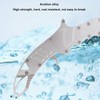 Fish Gripper Alloy Multifunctional Rustproof One Hand Operation Fish Lip