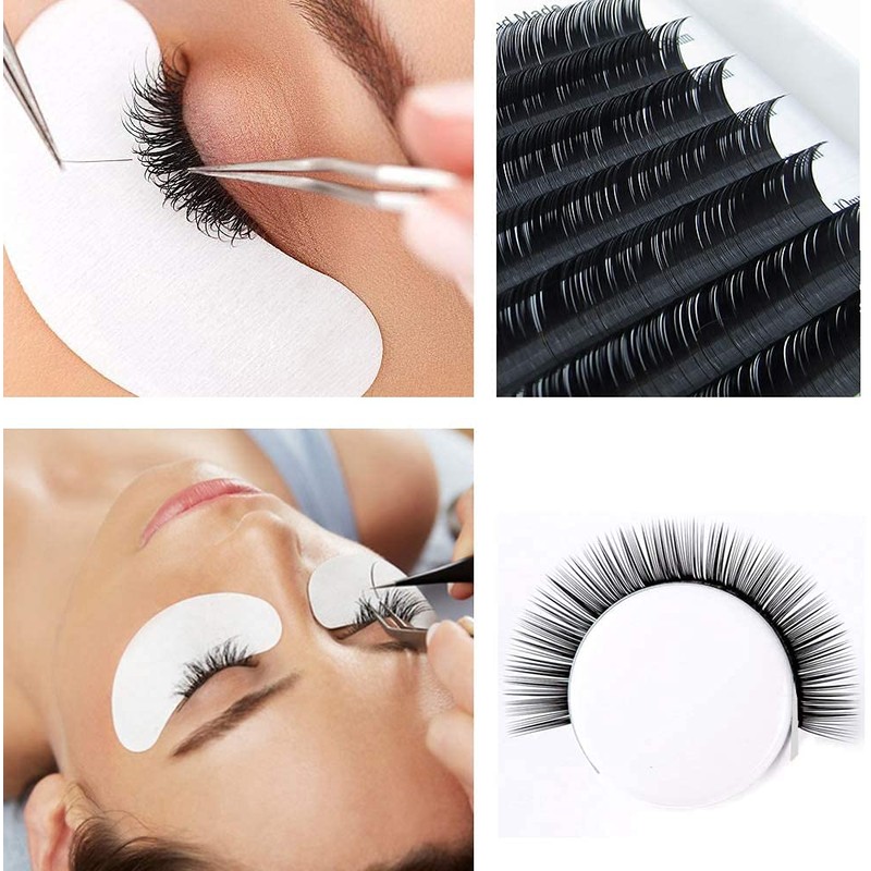 Eyelash Extensions 0.05 D Curl 13mm QUEWEL Classic Eyelash Extensions