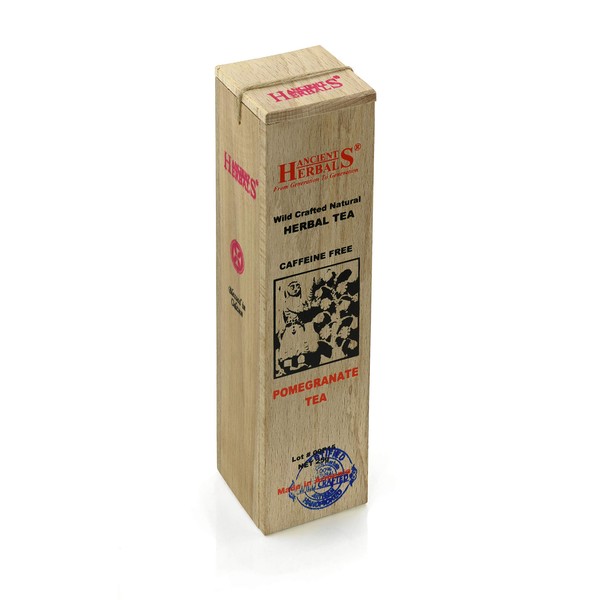 Ancient Herbals Pomegranate Tea – 100% Natural Wild Crafted Loose