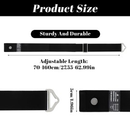 2-in-1 Travel Belt for Luggage Straps,Add a Bag Luggage Straps,Adjustable Heavy Duty Suitcase Belt,Jacket Valises Strap for Travel Make Your Hands Free,Bag Strap for Luggages