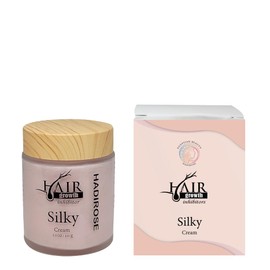 Silky Cream by Hadirose - 100% Organic All Natural Permenant Hair Removal, Hair Growth Inhibitor, 3.3 Ounce (pack of 1)