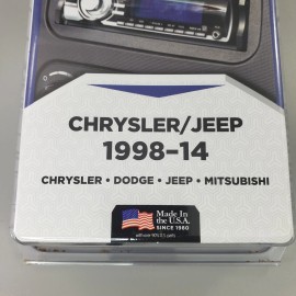 Scosche CJ2086A Car Stereo Install Kit Chrysler Jeep Dodge 1998 To 2014 DIY