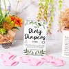 Roowest 51 Pcs Dirty Diaper Baby Shower Games Funny Wooden
