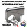 Unique Ring Lighter, Novelty Keychain Lighters, Fun Gold Pocket Lighter,