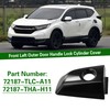 Yestree Front Left Outer Door Handle Lock Cylinder Cover for