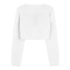 Bolerose Girls' Long-Sleeved Bolero Sparkle Cardigan - Bright silver
