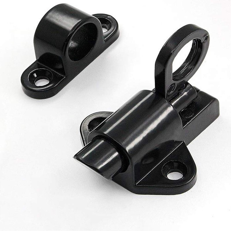 Huyfoig 4PCS Self-Closing Latch - Spring Door Lock - Door