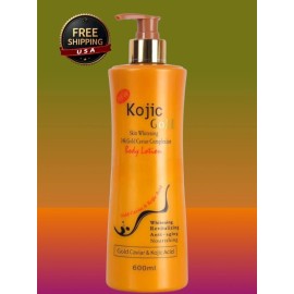 Kojiesan Kojie Gold 24k Skin Whitening Body  Lotion 600ml USA Stock