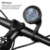 Bike Computer Wireless GPS, Bike Speedometer with Backlight Speed Cadence