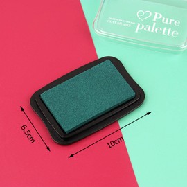 Dizdkizd Ink Pad Set, European Vintage Color Pigment Ink Pad, 12 Colors High Ink Quantity Stamp Pads for Rubber Stamps, Paper, Scrapbooking, Wood Fabric and Craft Supplies