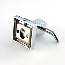 tooloflife Wall Mounted Towel Hooks Stainless Steel Double Hooks for Clothes Hat Rope Kitchen Bathroom 2 Pack (Square)