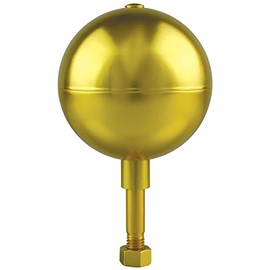 FlagandBanner Ball Ornament for flagpole (6 in. Diameter Ball/ 1/2 in. Spindle)