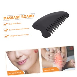 OATIPHO 3Pcs Stone Massage Scraping Combs Ergonomic Tools for Relaxation Safe Comfortable Skin Friendly Beauty Massagers Lightweight Portable Massage Tools