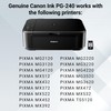 Canon PG-240 Genuine Black Ink Cartridge, Compatible with MG2120/3120/4120, MX512/432/472/372/392/522/532/452,