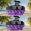Hypoallergenic/Shampoo Brush/1+1/2Pcs