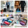 BILIONE 3Pcs Luggage Straps Set - 2 Suitcase Straps 70''
