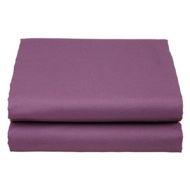 Elegant Comfort Luxury Ultra Soft Single Flat Sheet Special Treatment Construction Twin, Purple