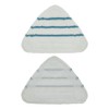 3Pcs Steam Mop Replacement Pads Triangle Washable Cloth Cleaning Floor