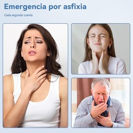 Dispositivo Anti Atragantamiento, Anti Atragantamiento Niños, Dispositivo de Rescate de Asfixia Portátil, Dispositivo Emergencia Por Asfixia, Dispositivo de Asfixia Portátil para Niños y Adultos