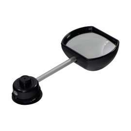 Leisurewize - Suck it & See External Towing Mirrors - Travel Safety Caravan Towing Kit, Stick On Mirrors (Convex Glass)