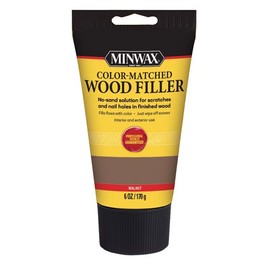 Minwax Color-Matched Wood Filler, Walnut, 6 oz