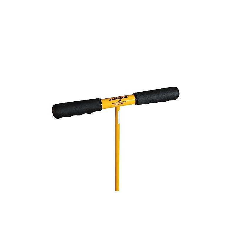 Non-Conductive Fiberglass Soil Probe - 48 Inch Length for Cable